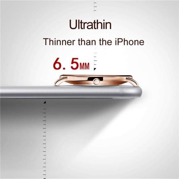 OLEVS Mens Watches Minimalist Ultra Thin Fashion Casual Analog Quartz Date - Picture 4 of 7